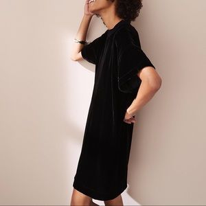 Lou & Grey velvet tee dress
